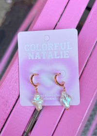 Freshwater Pearl Cross Studs