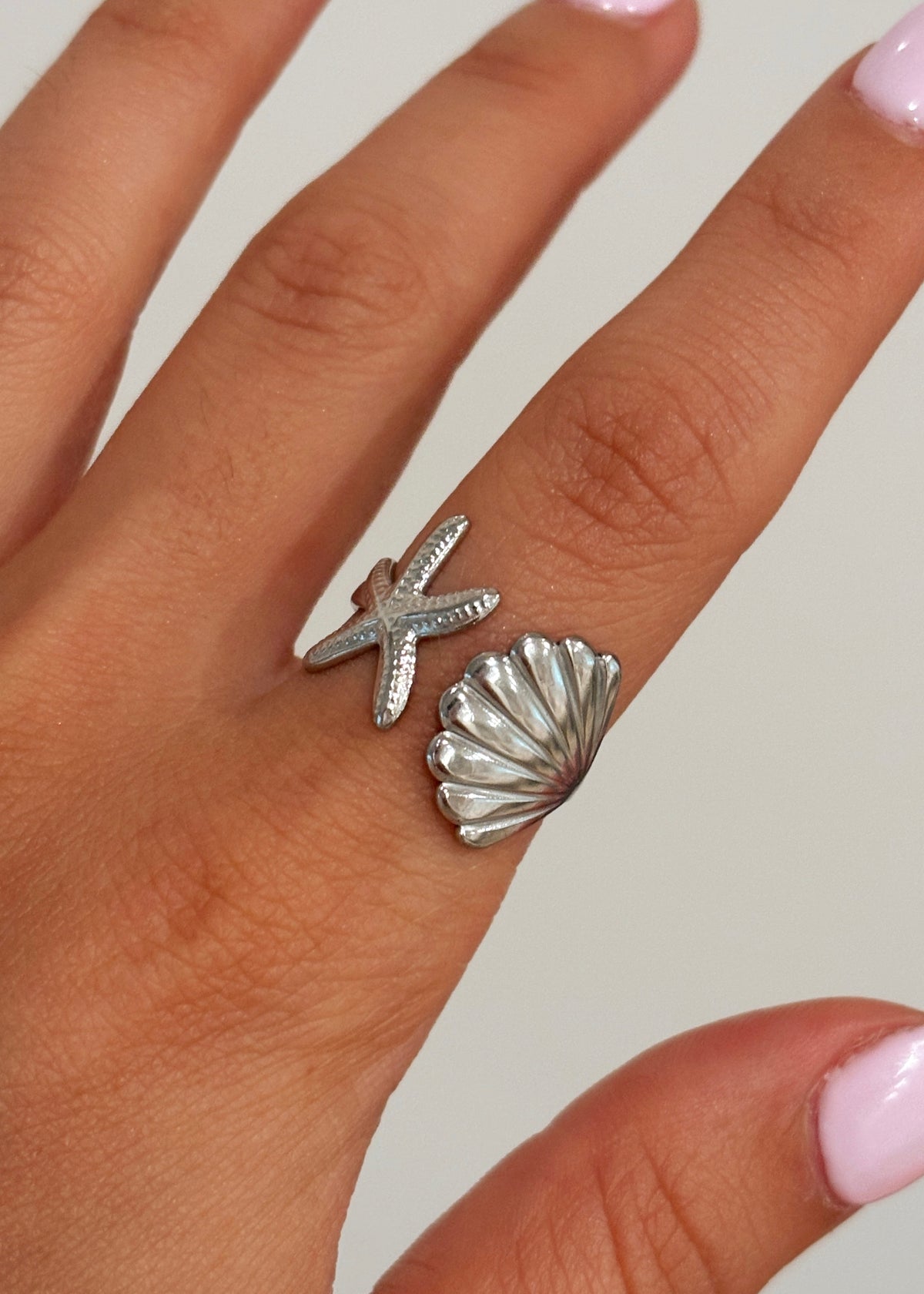 Sea Life Silver Ring