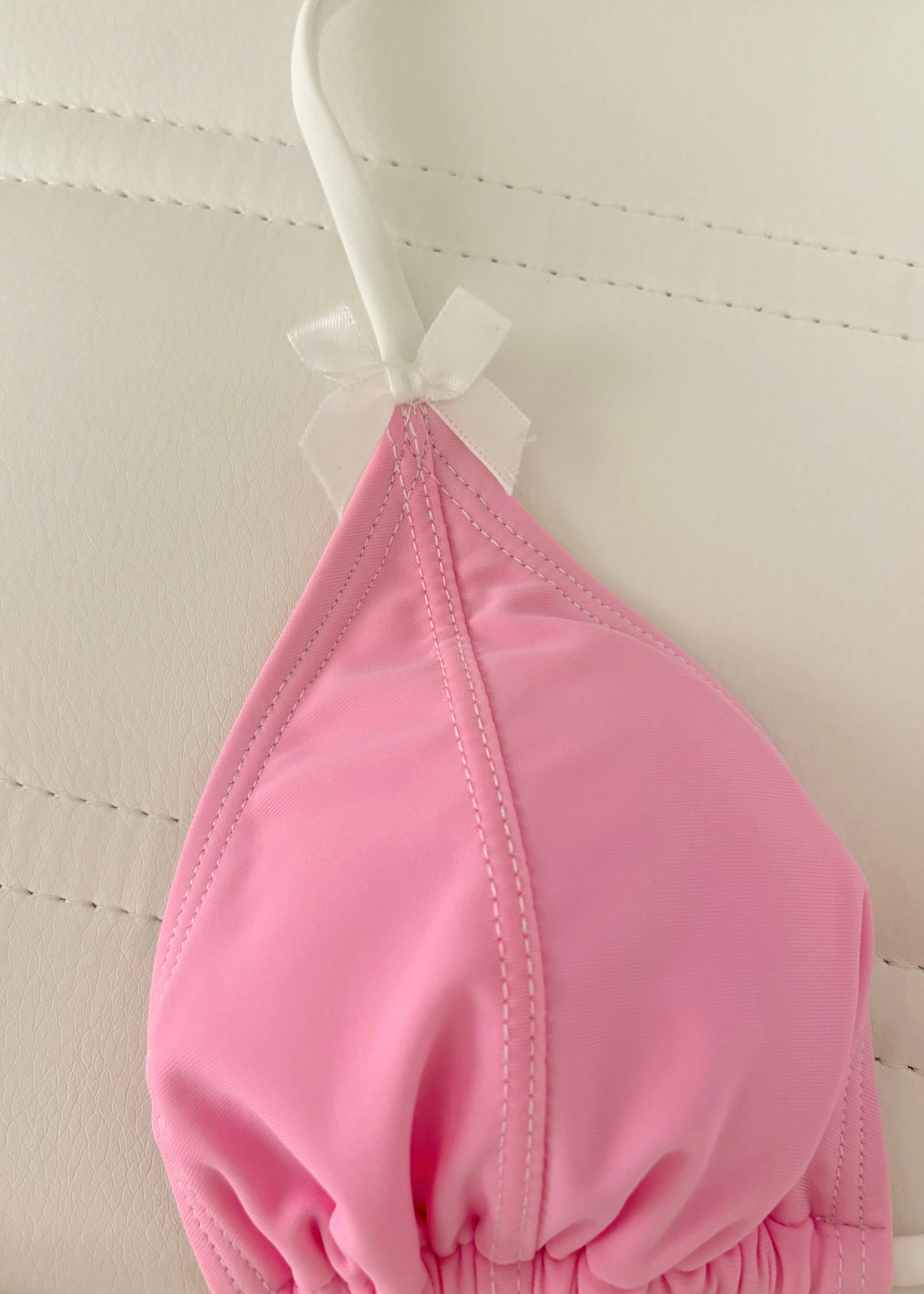Pink Peony Bows Bikini Set – Colorful Natalie