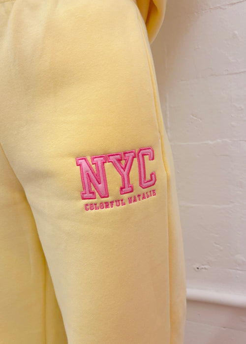NYC Yellow Sweatpants