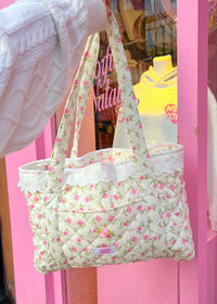 Pink Blossom Hearts Tote