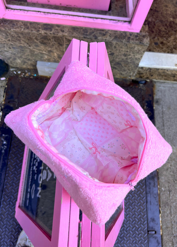 Pink Terry NYC Makeup Bag