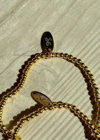 Opal Heart Lock 18k Gold Bracelet