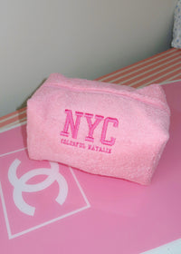Pink Terry NYC Makeup Bag