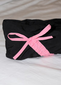 Pink Ribbon Makeup Bag