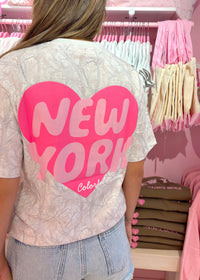 NY Camo Heart Heavyweight T-Shirt