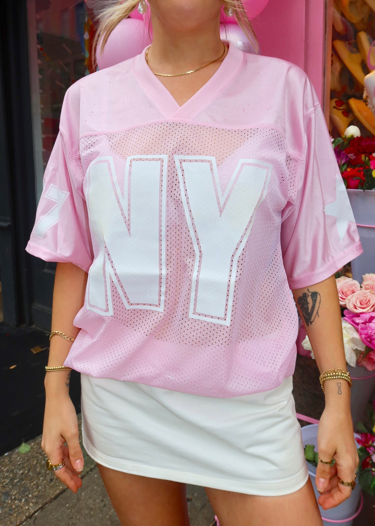 Preorder: Bleecker Street Pink Jersey