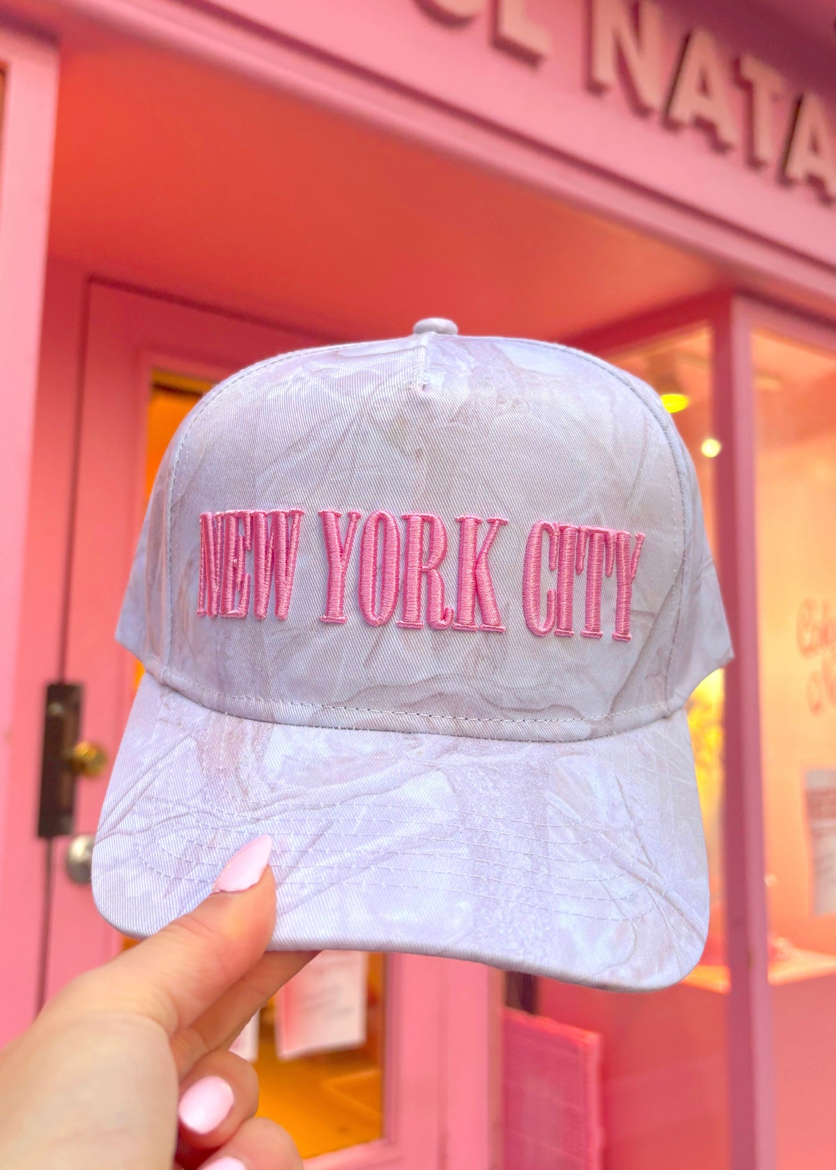New York City Camo Trucker Hat