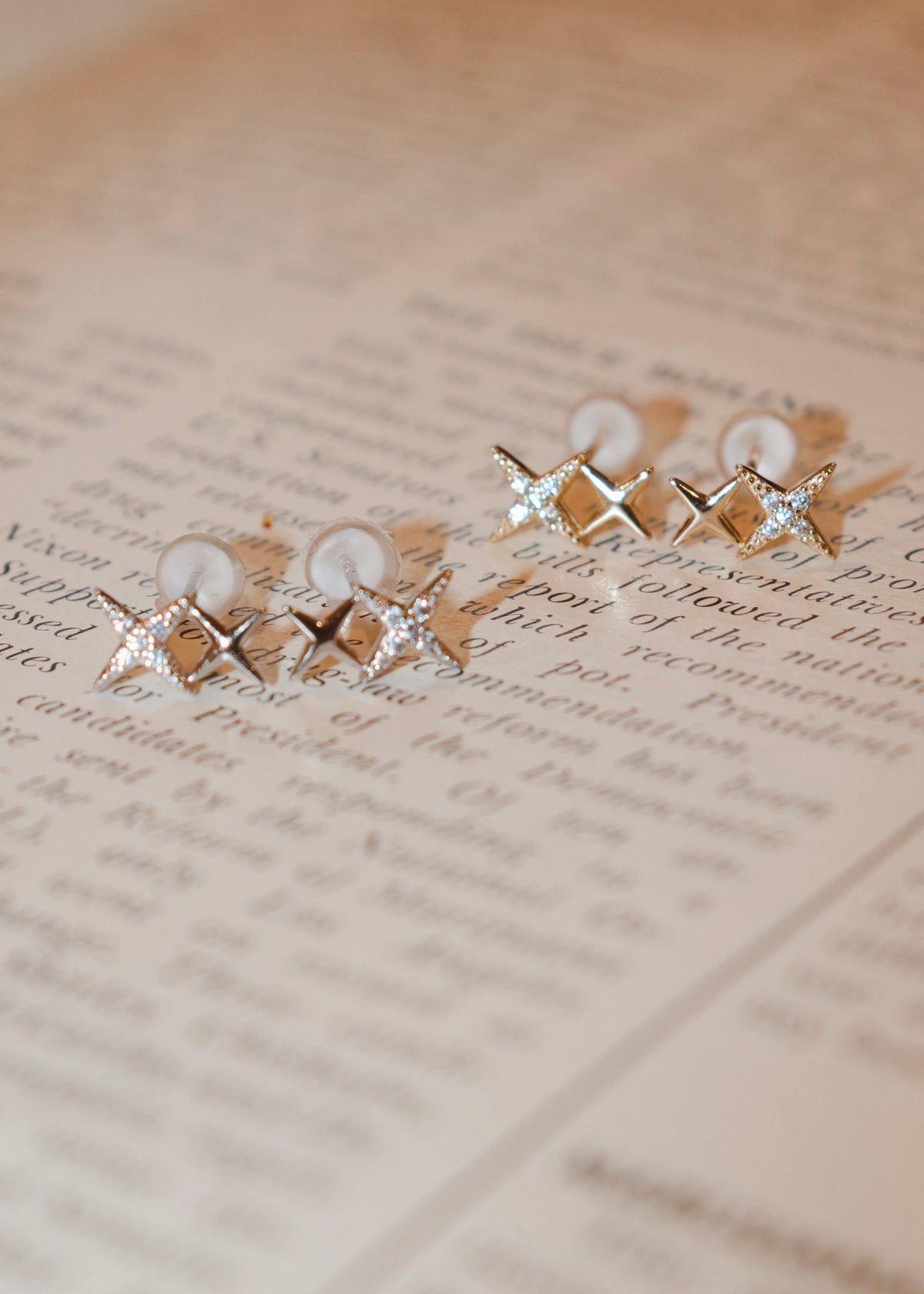 Twinkling Star Studs