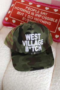 West Village Camo Trucker Hat