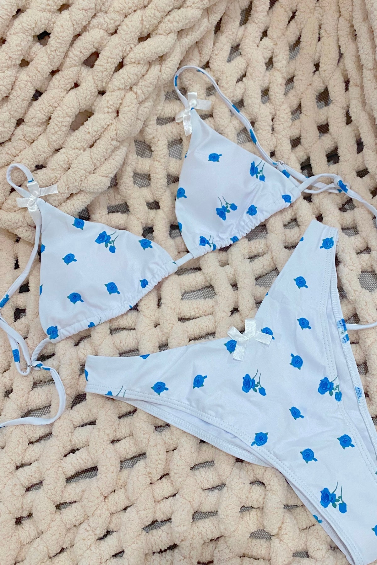 Belmar Blue Floral Bikini Set