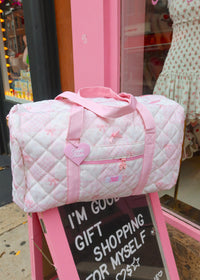 Pink Bows Duffle Bag