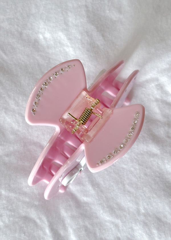 Pink Ballerina Hair Clip