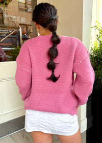 Penelope Pink Bows Sweater