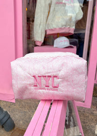 Pink Camo NYC Makeup Bag