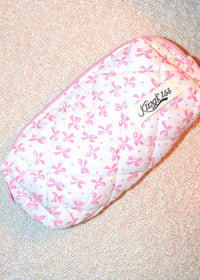 Pink Bows Mini Makeup Bag