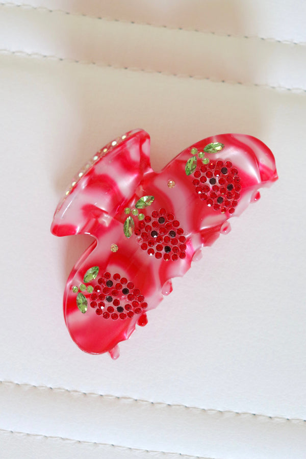 Strawberry Red Hair Clip