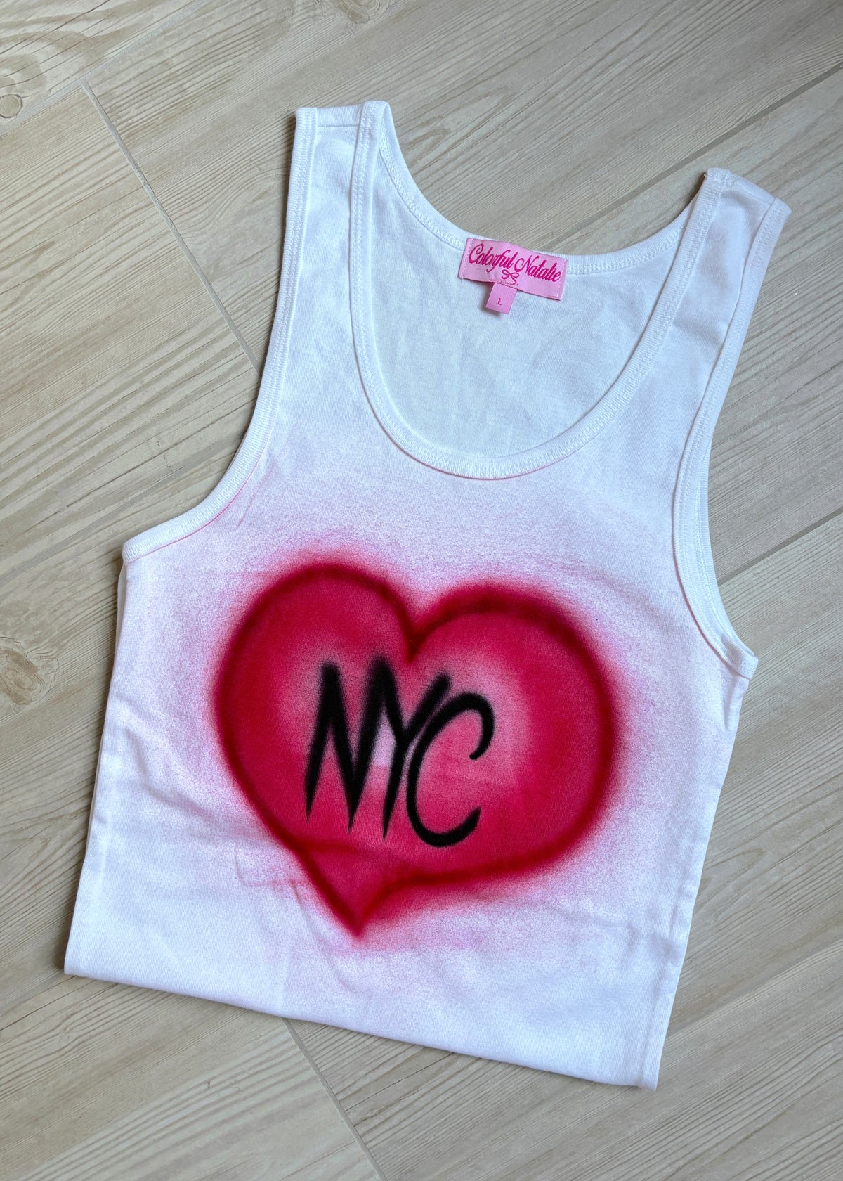 NYC Red Heart Tank- CAMAIR x CN