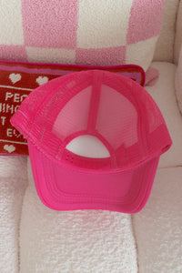 NYC Hot Pink Trucker Hat