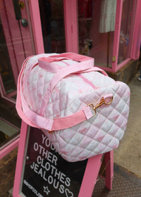 Pink Bows Duffle Bag