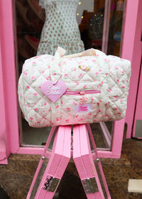 Pink Roses and Cherries Pilates Bag
