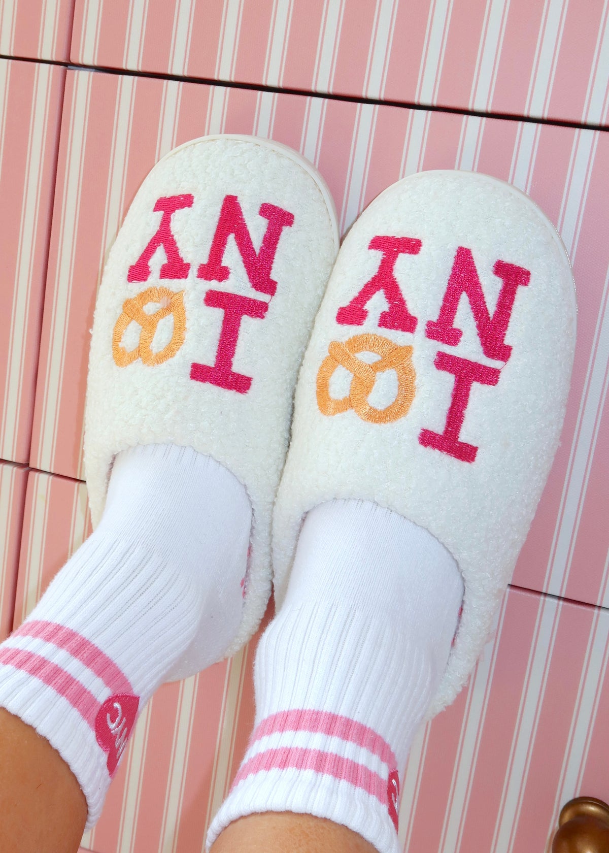 NY Pretzel Slippers