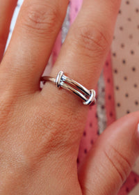 Sterling Silver Knot Ring