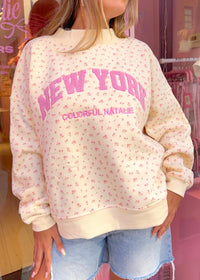 New York Chenille Mockneck