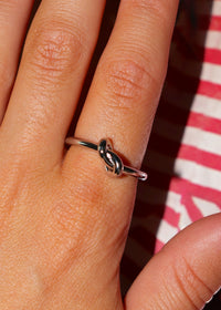 Sterling Silver Knot Ring