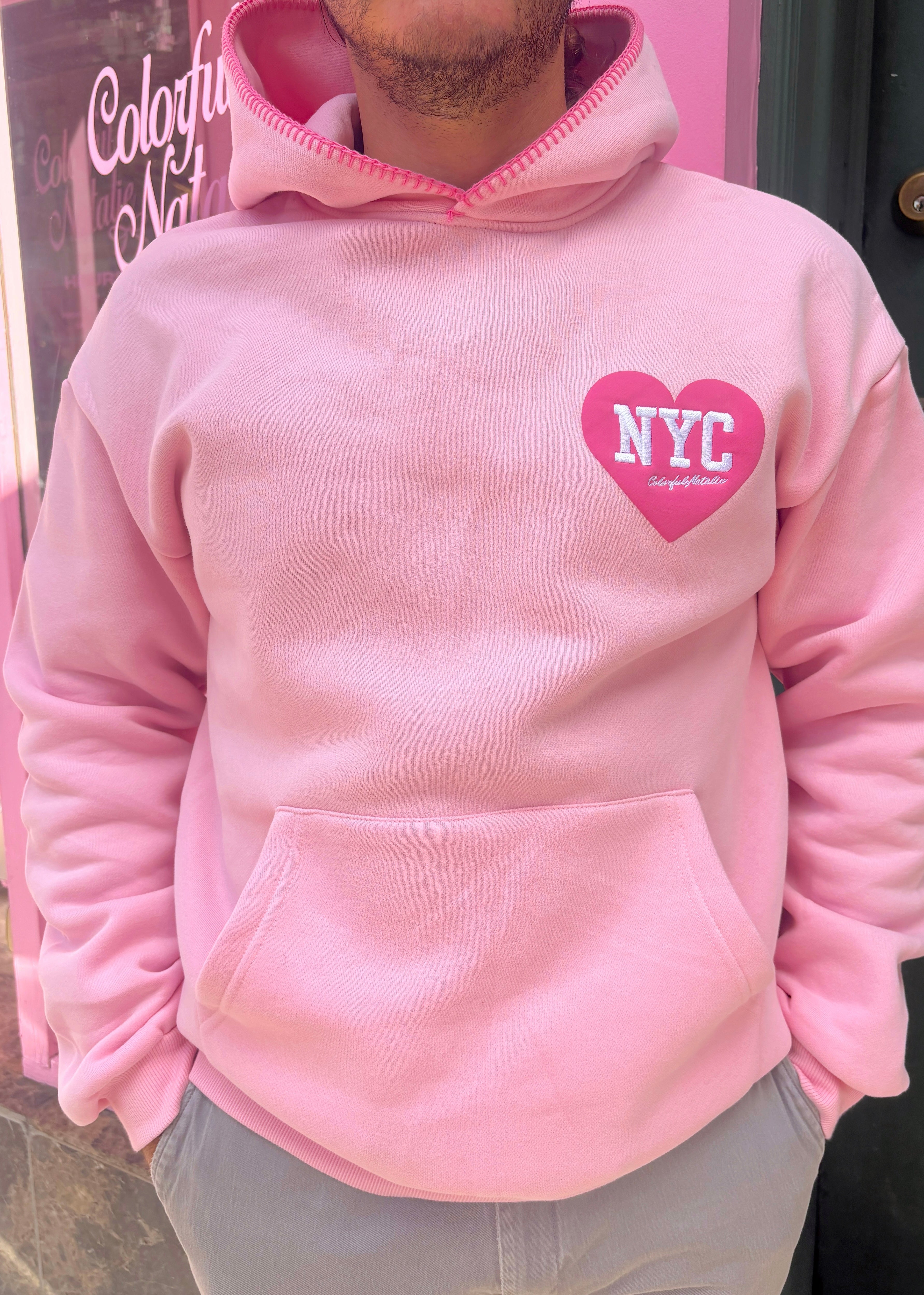 *p(R)ojectR® Heart Hoodie パーカー　PINK p(R)ojectR® Heart Hoodie パーカー PINK heart logo zip hoodie – YZ