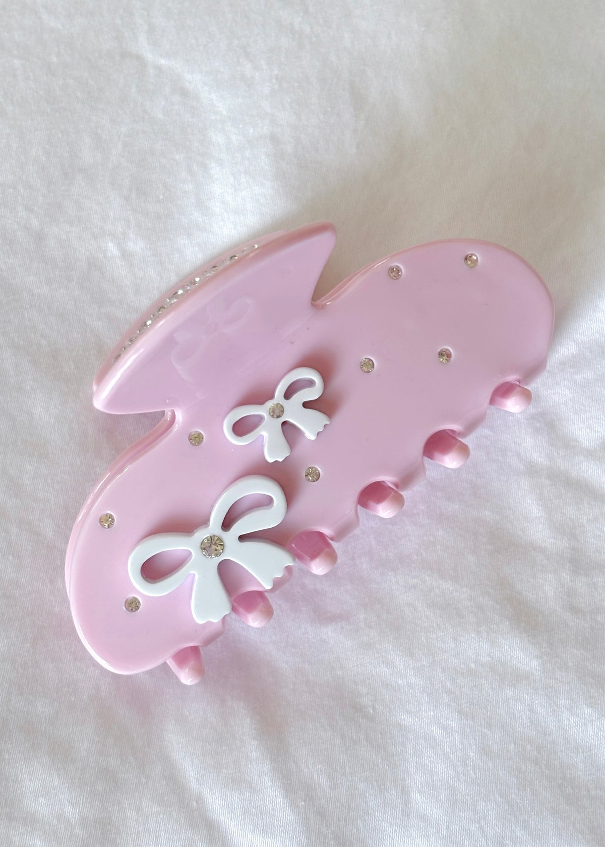 Pink Ballerina Hair Clip