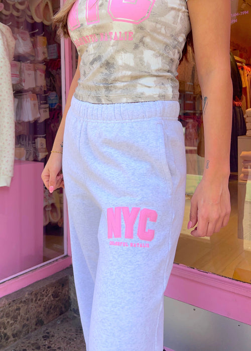 NYC Ash Pink Sweatpants