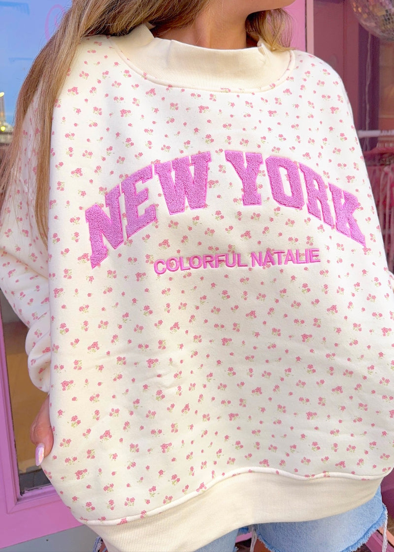 New York Chenille Mockneck