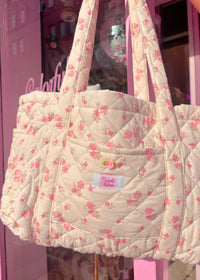 Floral Cutie Quilted Tote