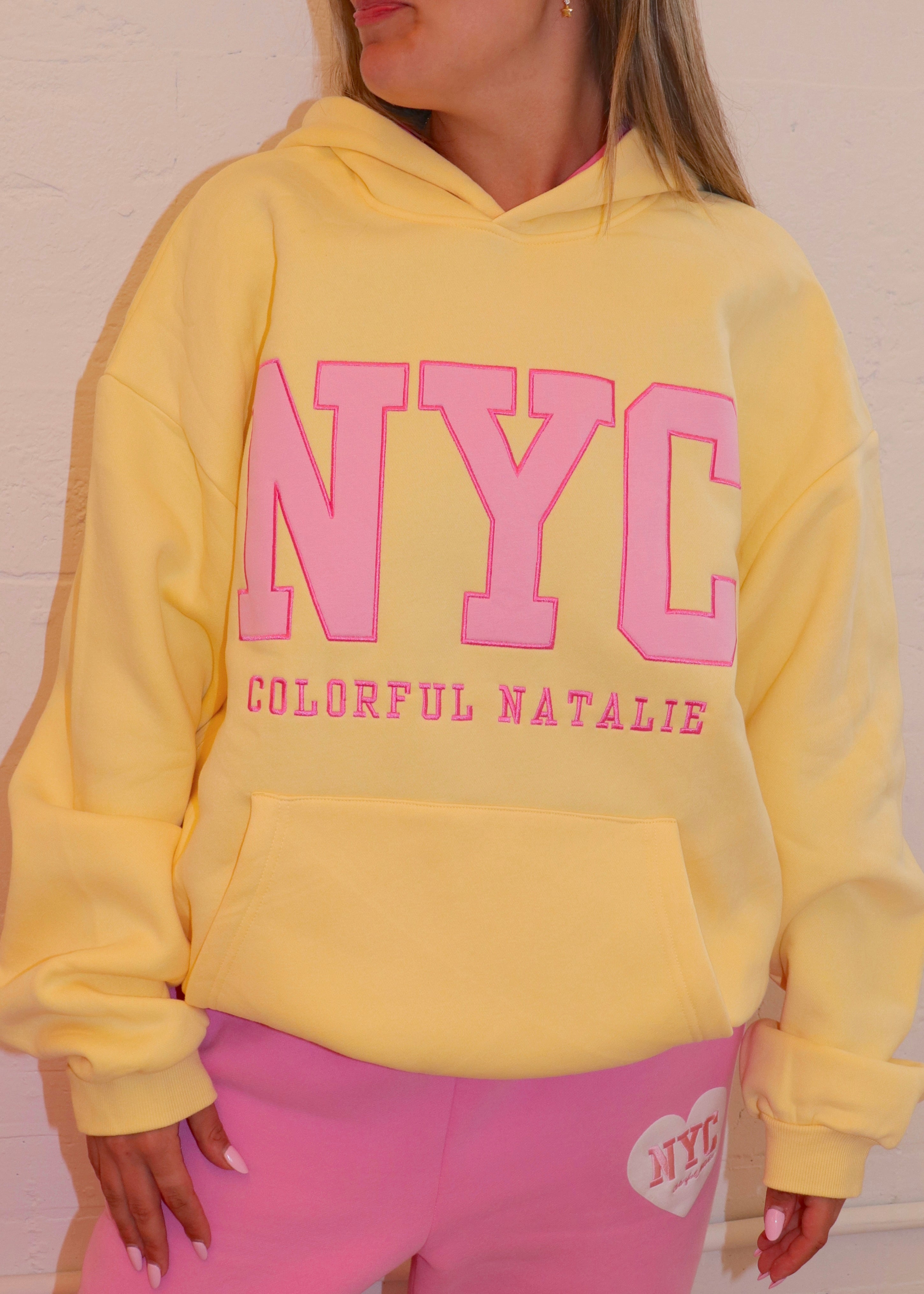 NYC Yellow Hoodie – Colorful Natalie