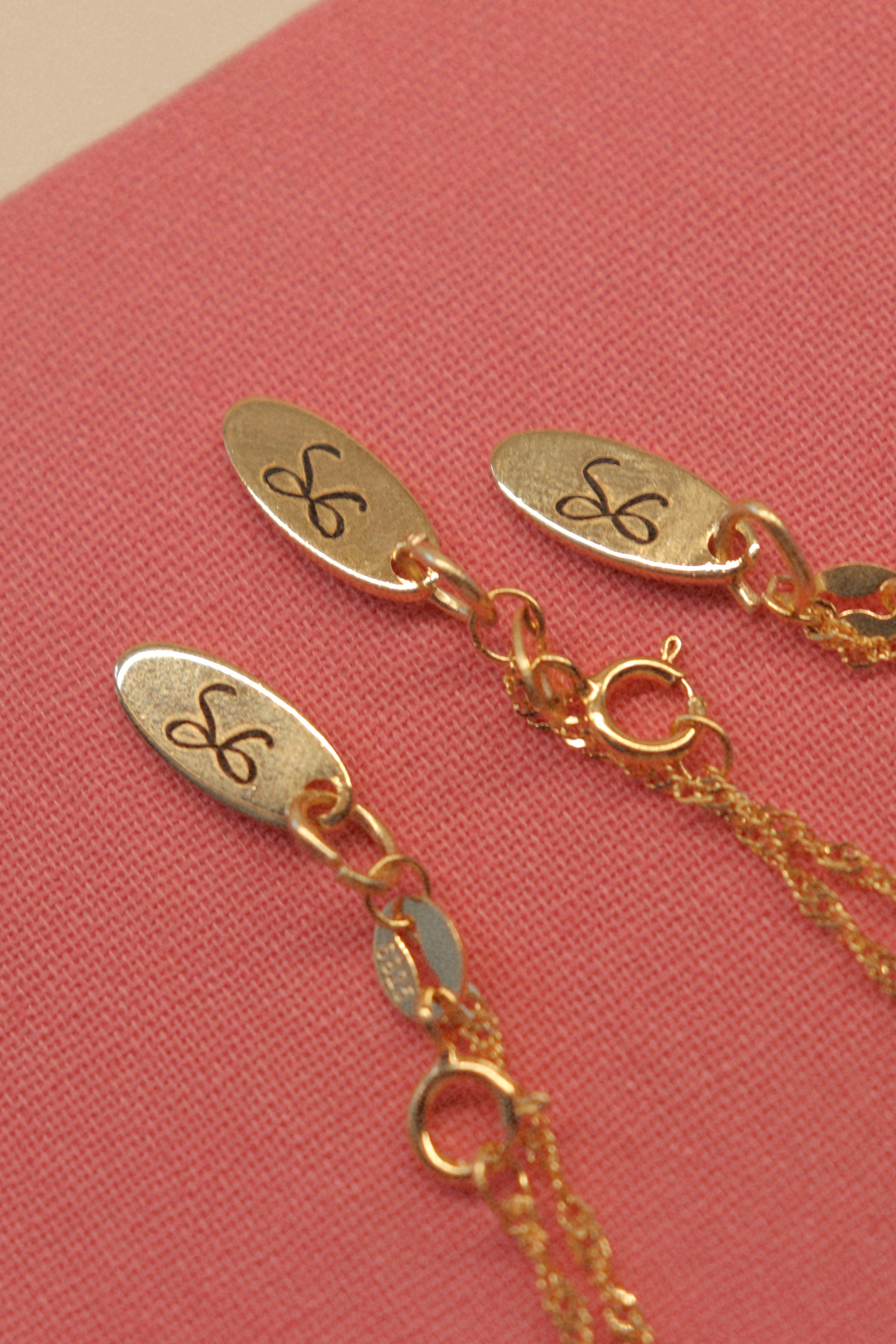 Angel Number 18k Gold Dog Tag Necklace – Colorful Natalie