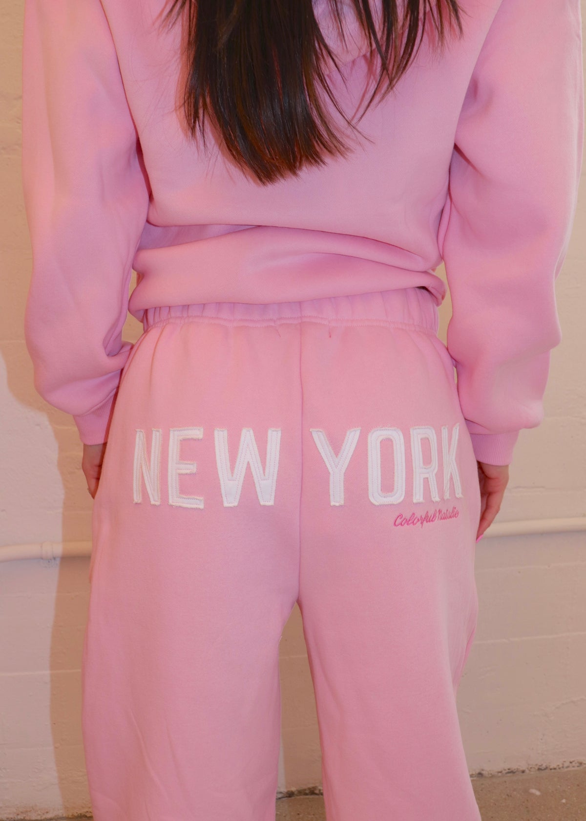 New York Pink Sweatpants