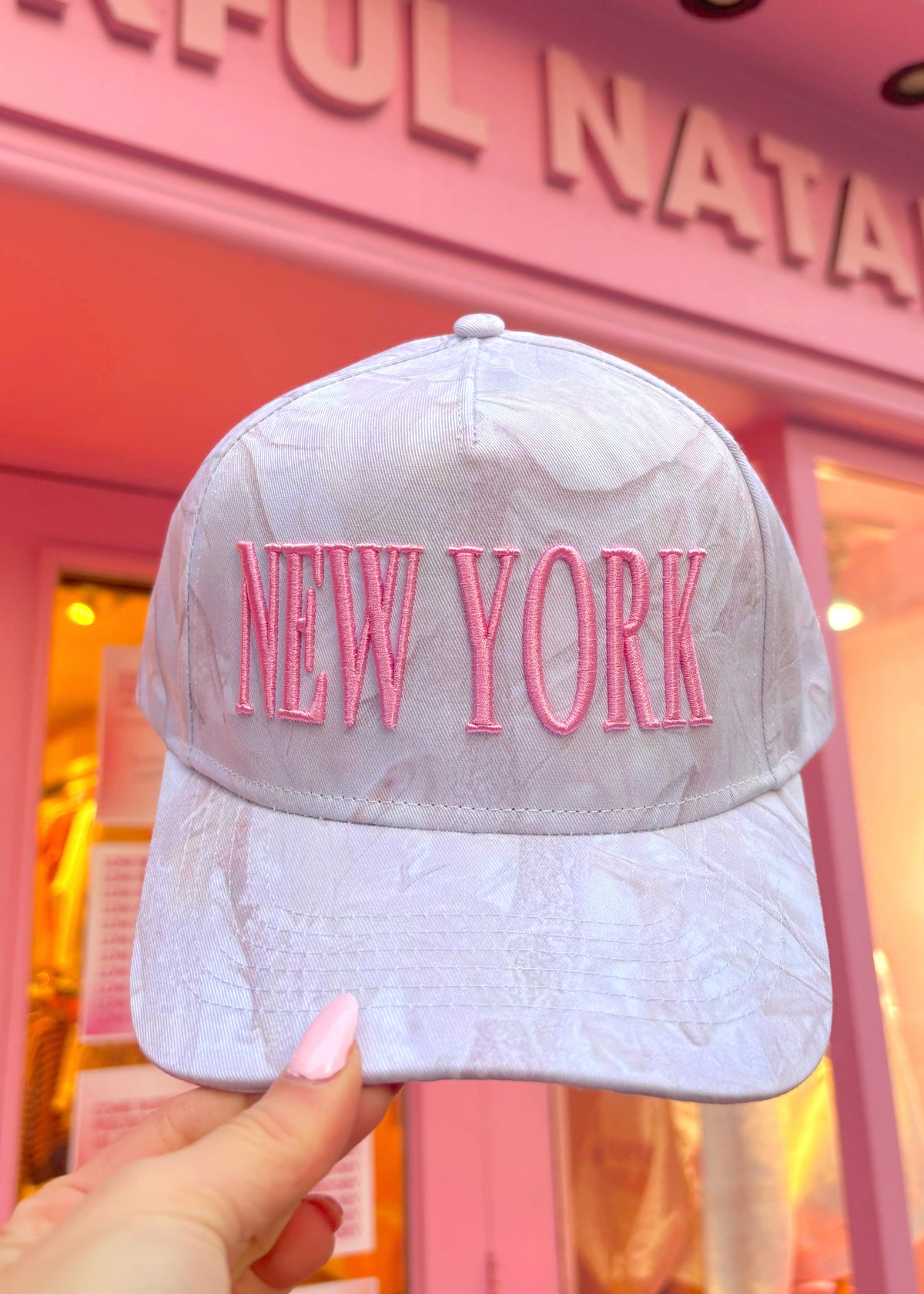 New York Camo Trucker Hat