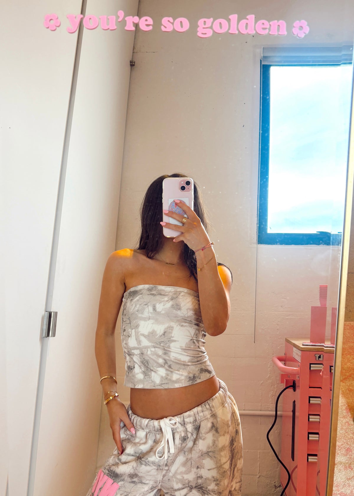 Light Camo Tube Top