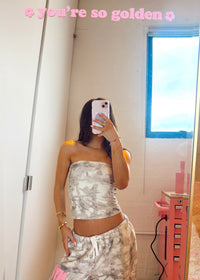 Light Camo Tube Top