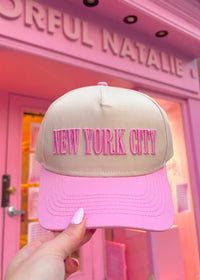 New York City Embroidered Trucker Hat