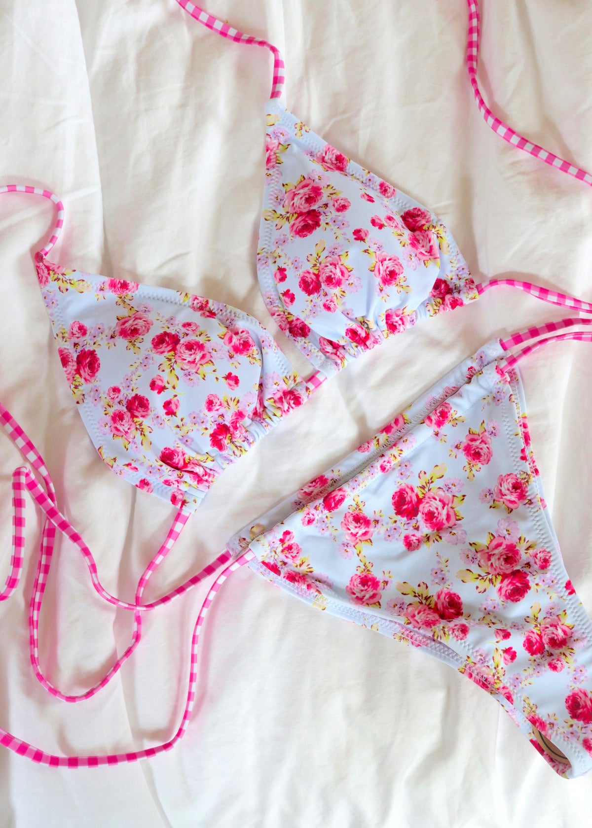 Sweet Memories Floral Print Bikini Set