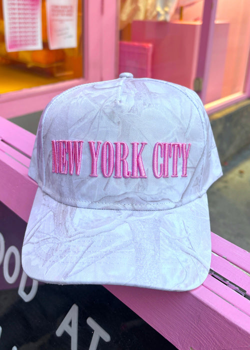 New York City Camo Trucker Hat