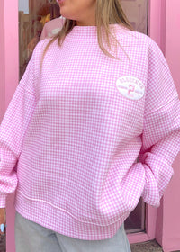 Bleecker Pink Mockneck