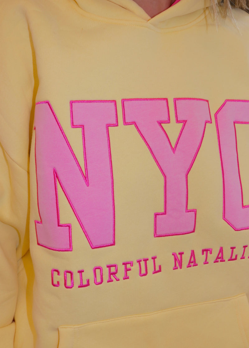 NYC Yellow Hoodie