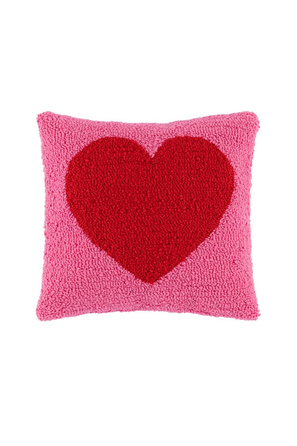 Pink Heart Pillow