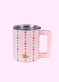 Bows and Hearts Pink Mug