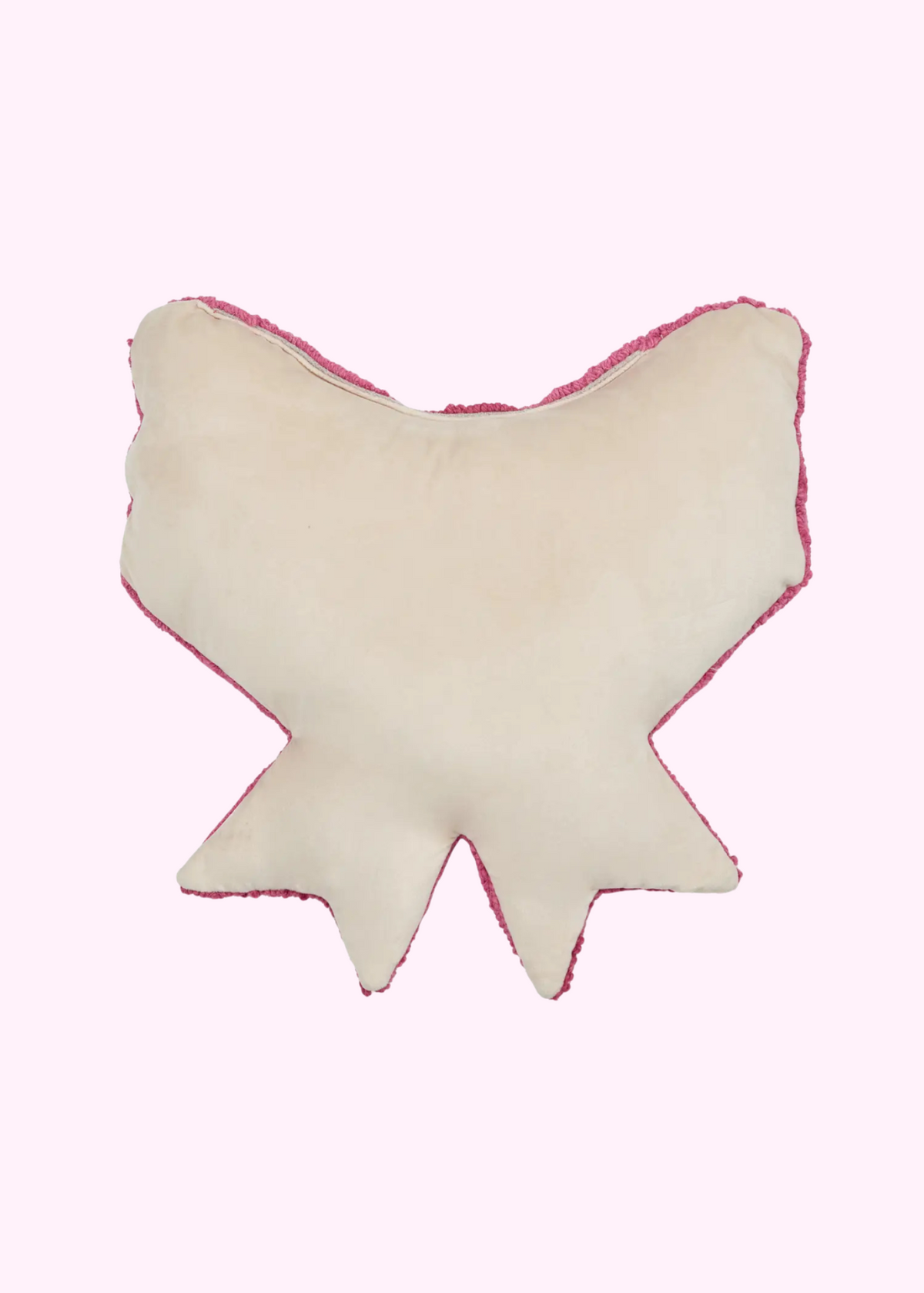 Pink Bow Pillow