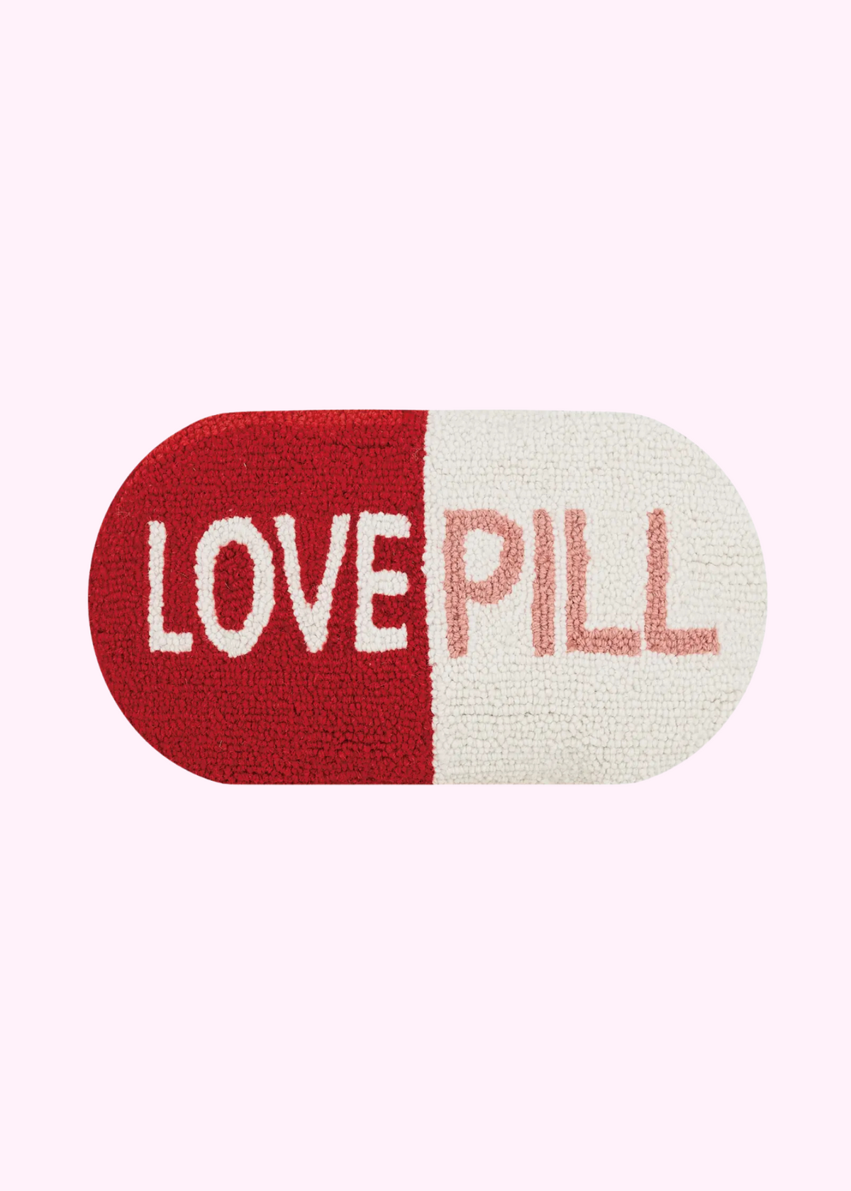 Love Pill Red Pillow