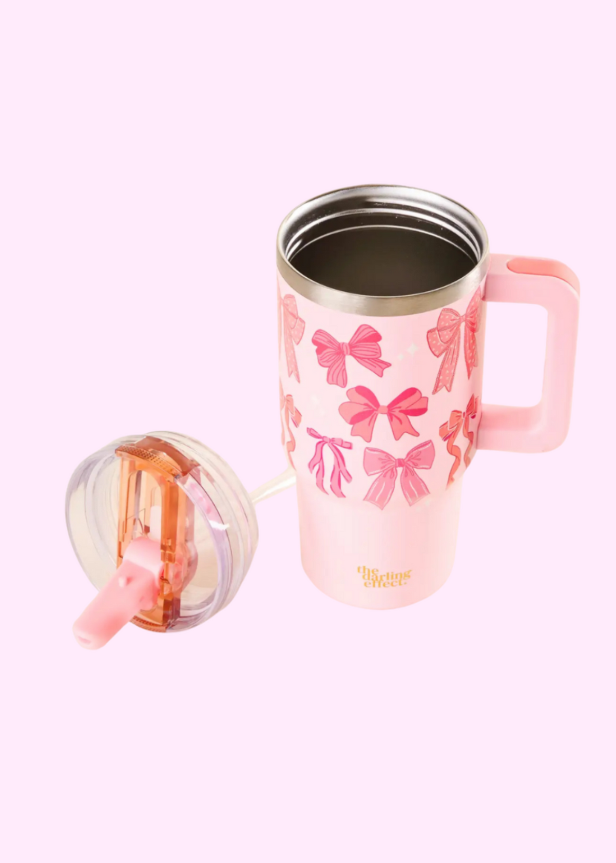 Pink Bow Tumbler